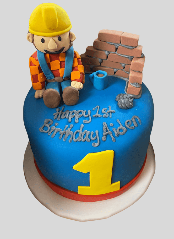 Inviting Bob The Builder Cake