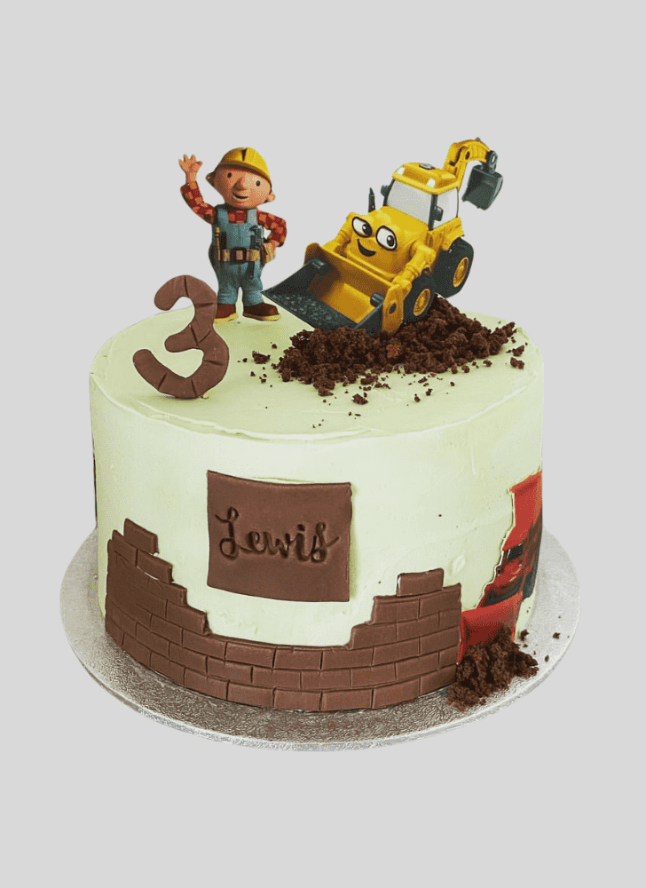 Magnificent Bob The Builder Cake