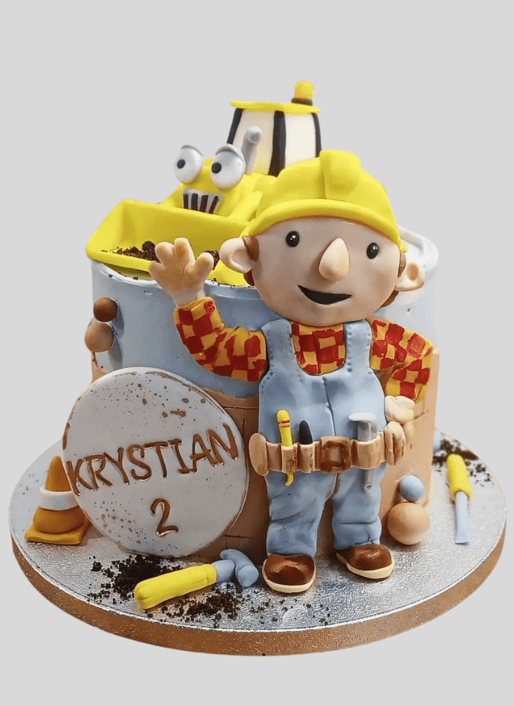 Nice Bob The Builder Cake