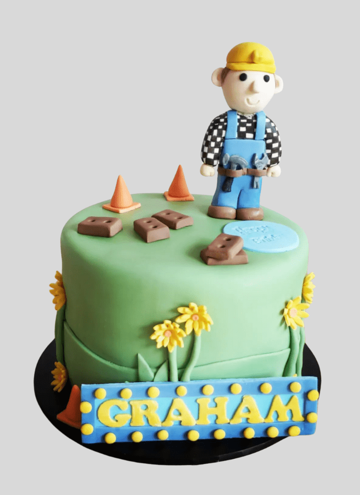 Pretty Bob The Builder Cake