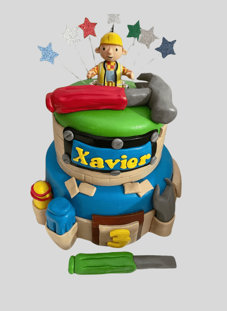 Radiant Bob The Builder Cake