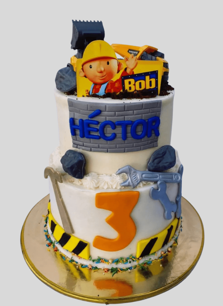 Refined Bob The Builder Cake