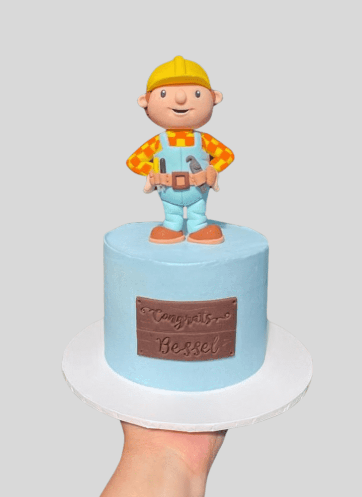 Shapely Bob The Builder Cake