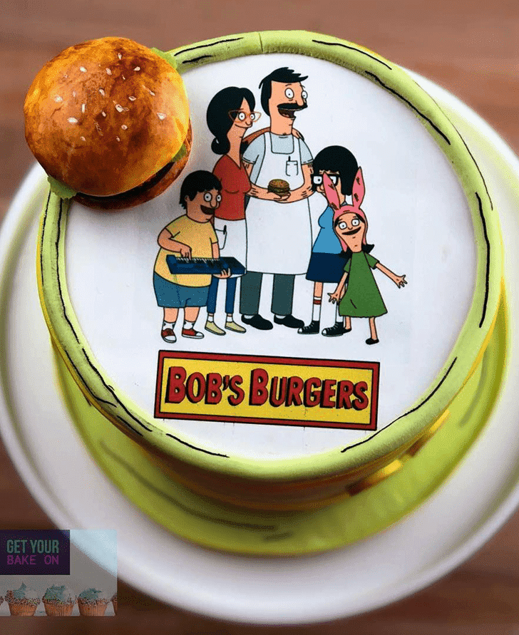 Alluring Bob's Burgers Cake