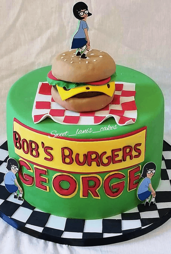 Captivating Bob's Burgers Cake