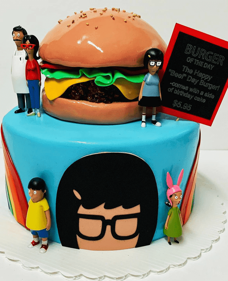 Comely Bob's Burgers Cake