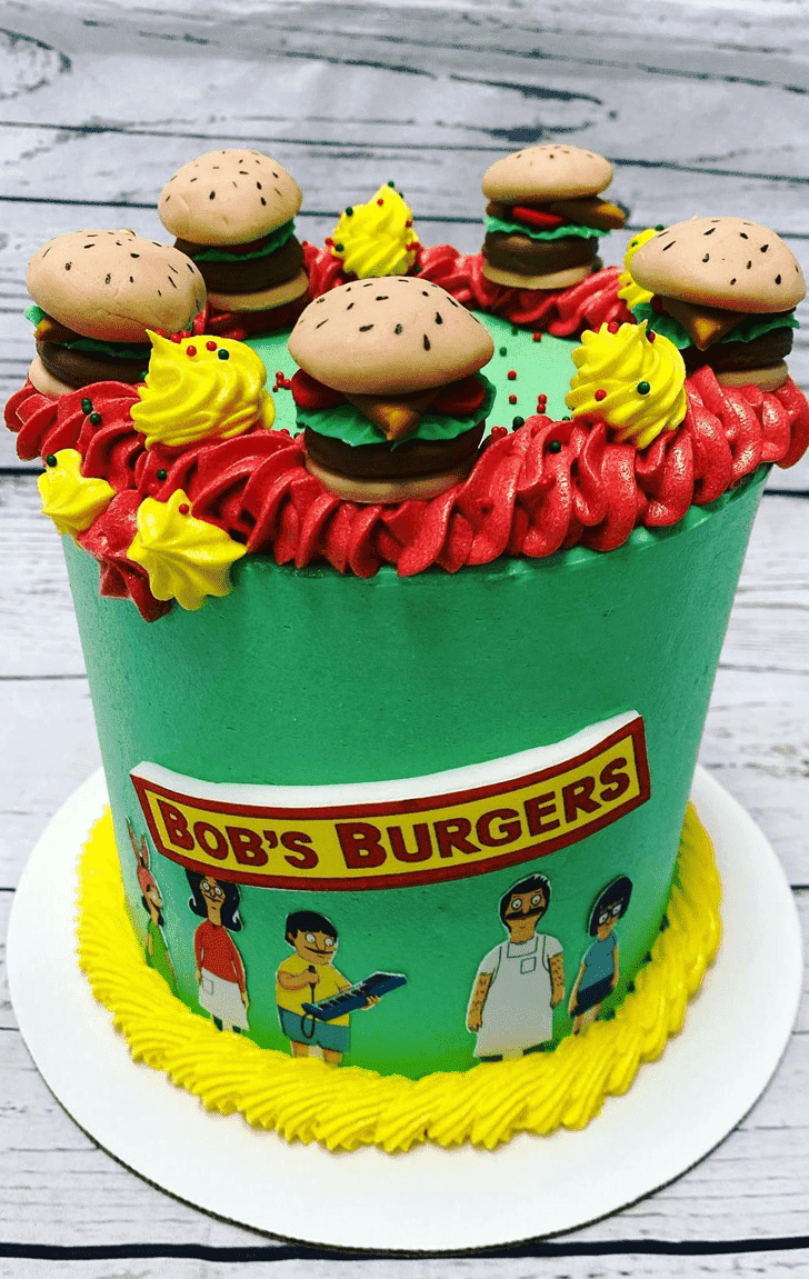 Good Looking Bob's Burgers Cake