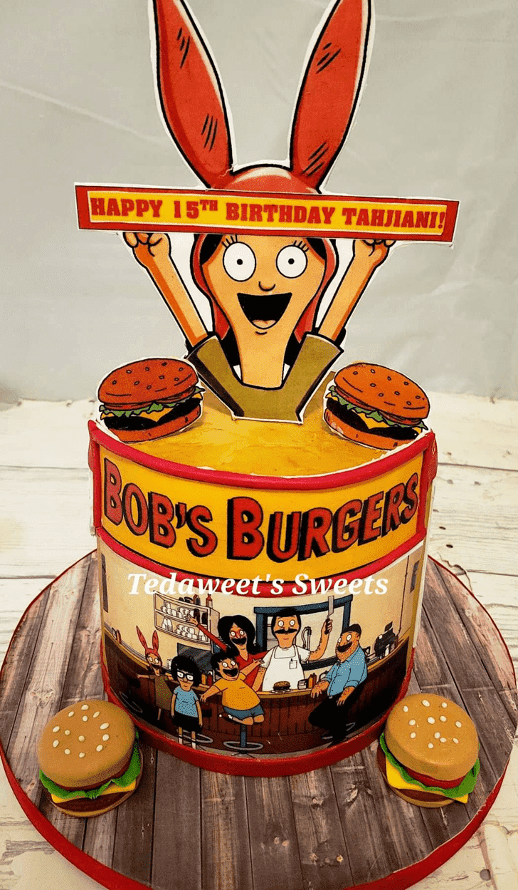 Magnetic Bob's Burgers Cake