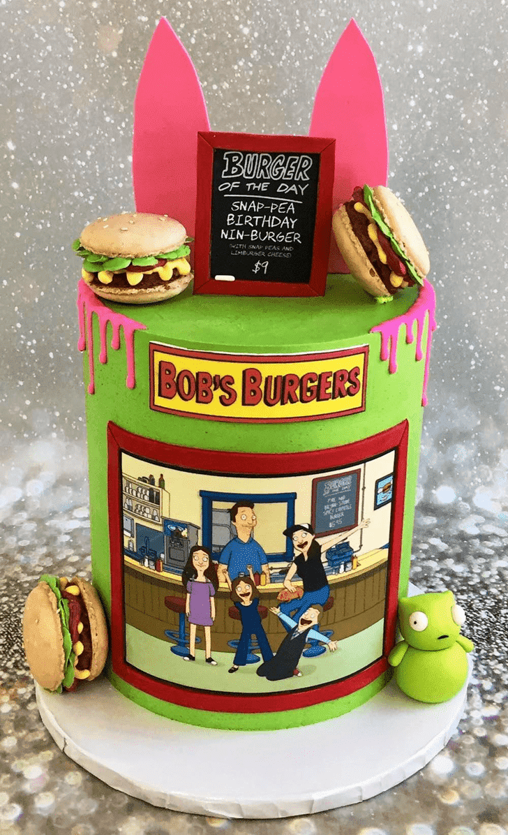 Nice Bob's Burgers Cake