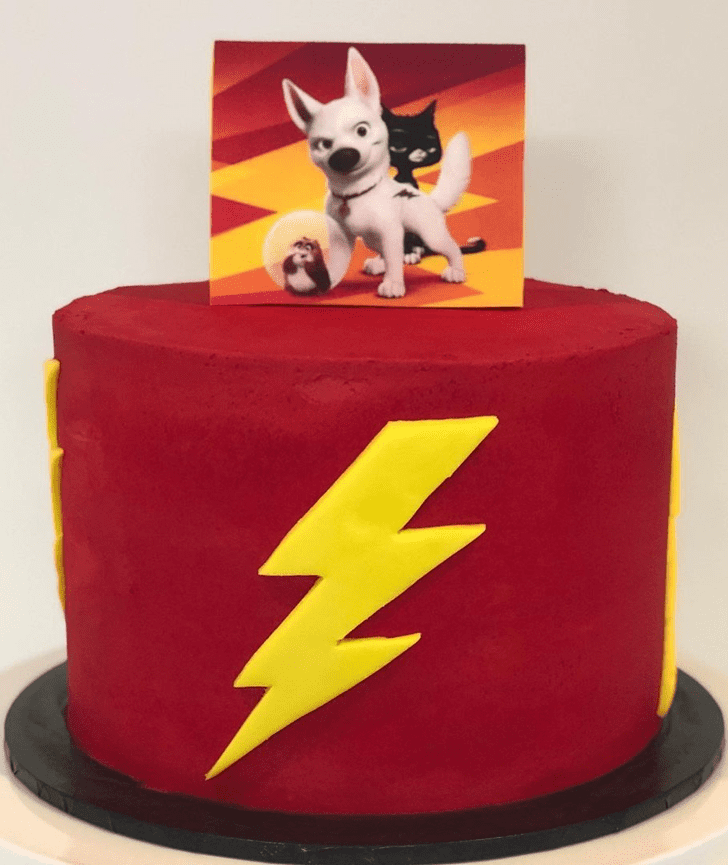 Admirable Bolt Movie Cake Design