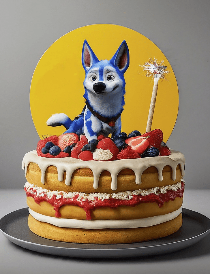 Graceful Bolt Movie Cake