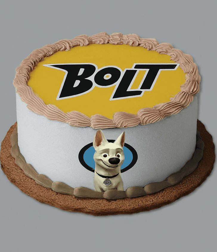 Handsome Bolt Movie Cake