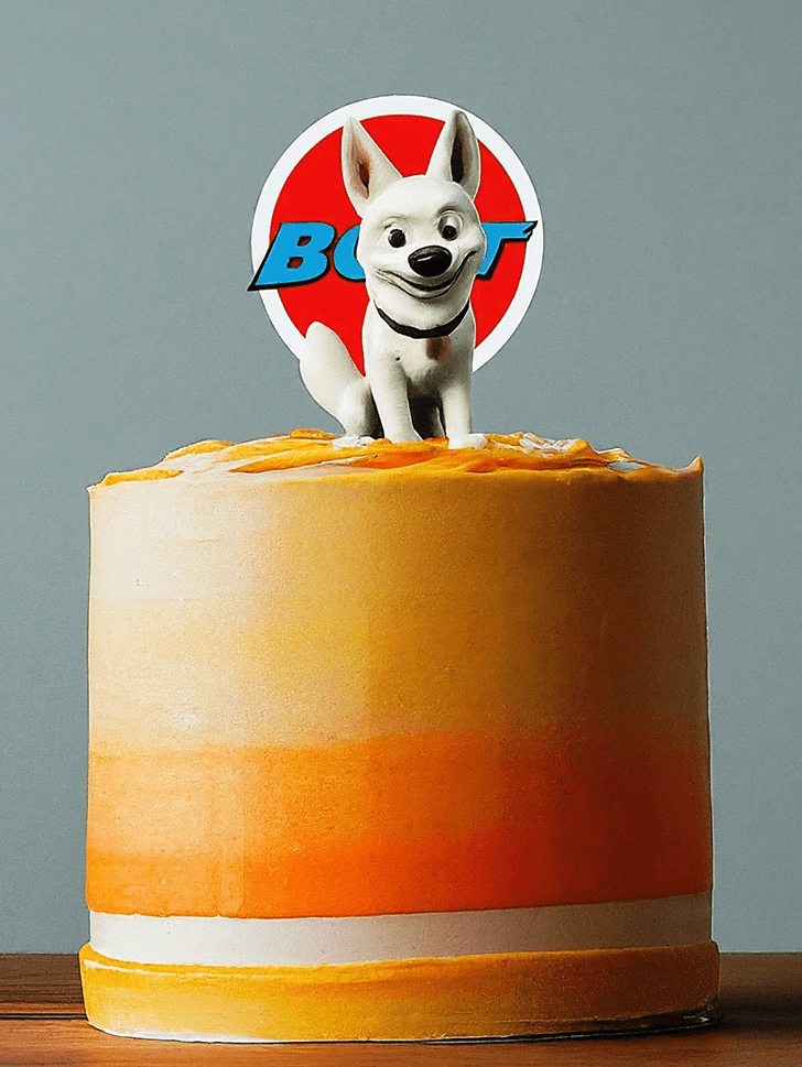 Pretty Bolt Movie Cake