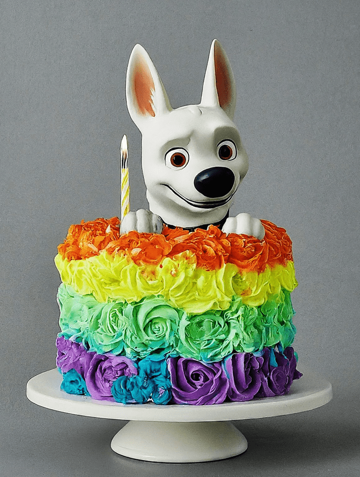 Wonderful Bolt Movie Cake Design