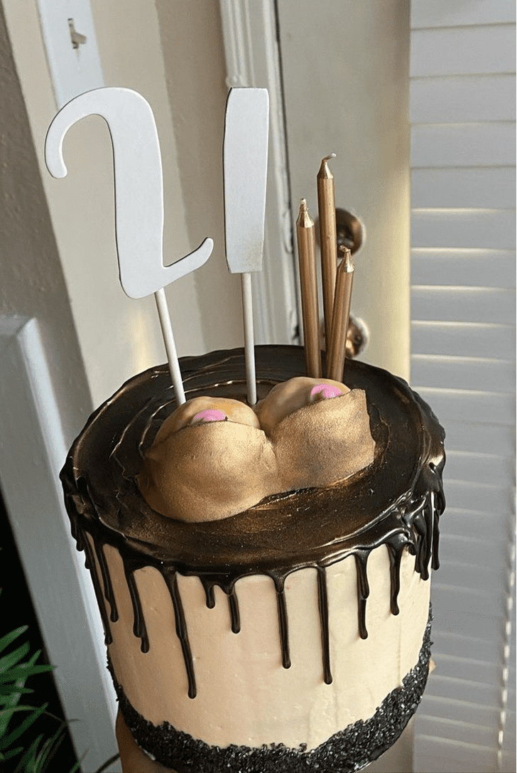 Boobs Birthday Cake Ideas Images Pictures