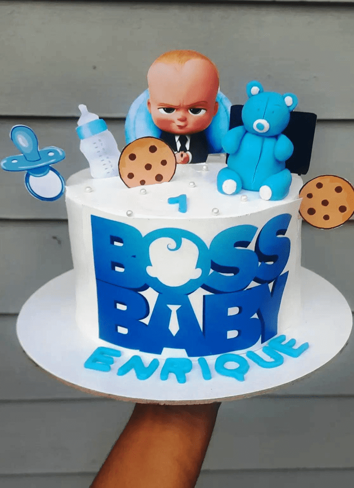 Admirable The Boss Baby Cake Design
