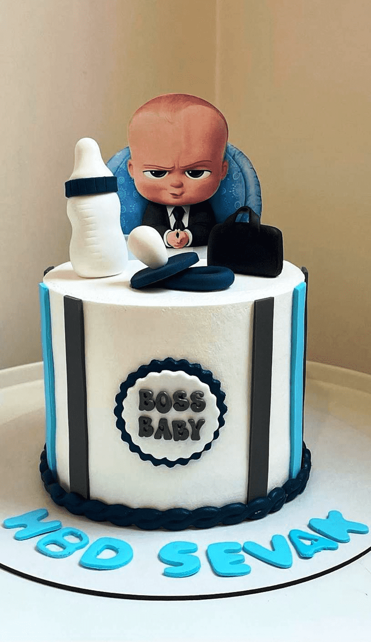 Adorable The Boss Baby Cake