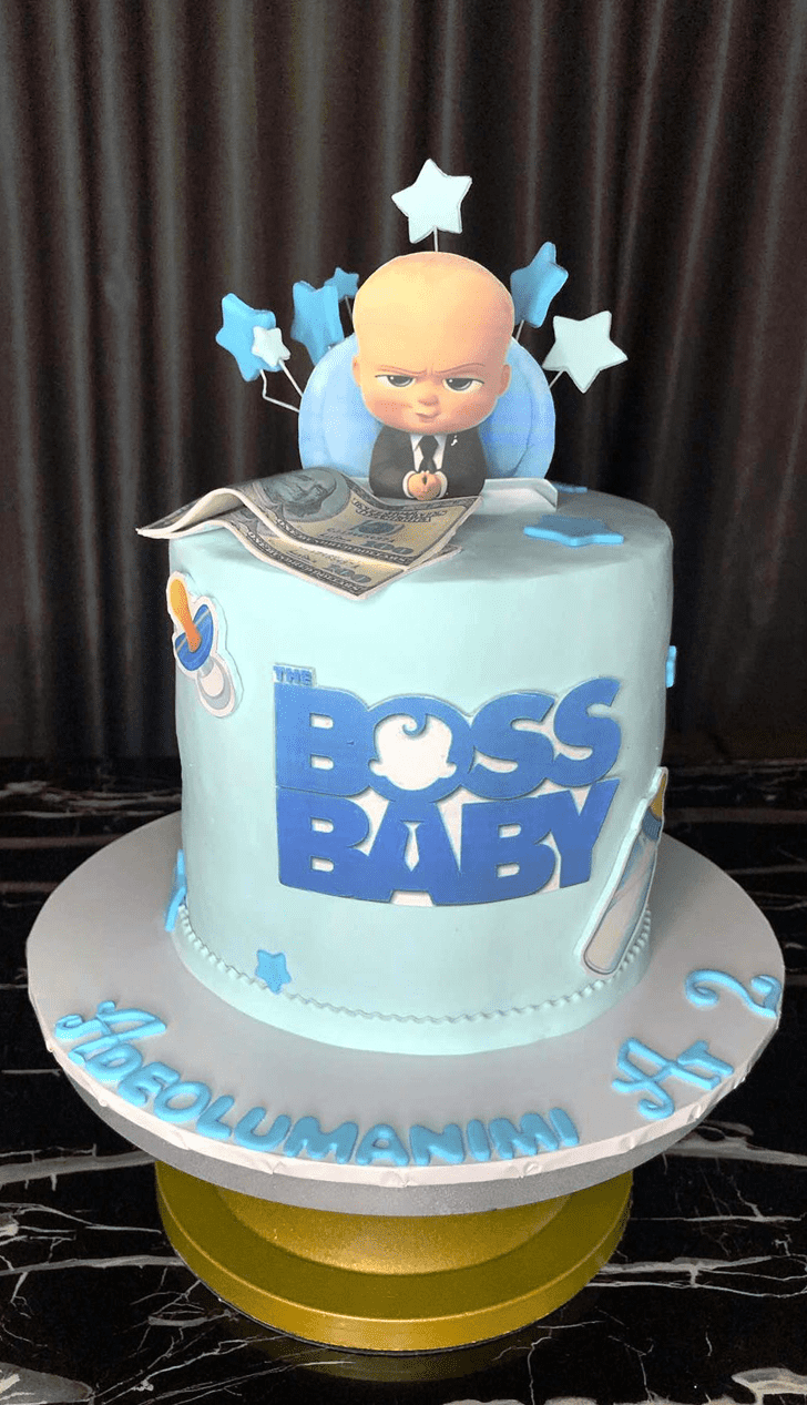 Captivating The Boss Baby Cake