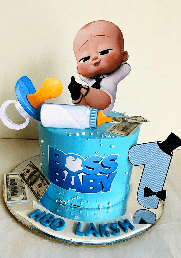 Comely The Boss Baby Cake