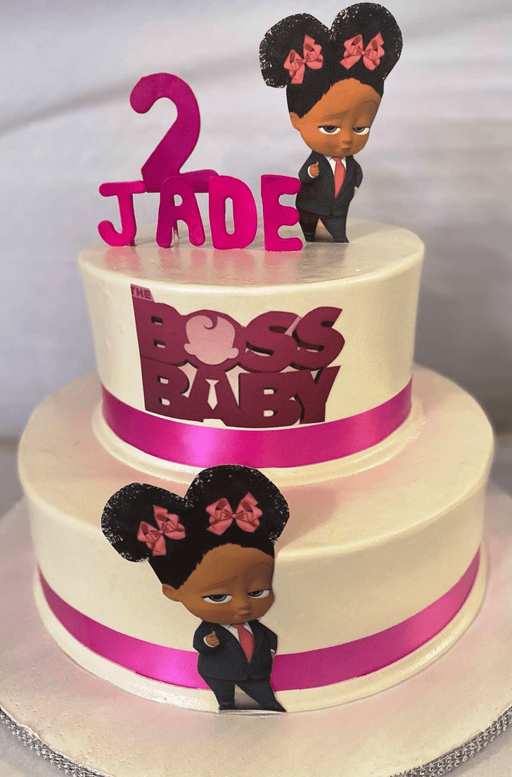 Fetching The Boss Baby Cake