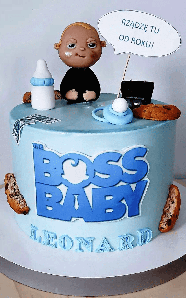 Fine The Boss Baby Cake