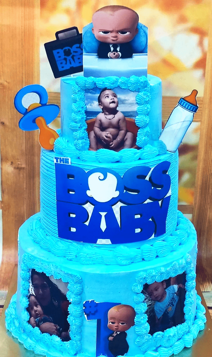 Graceful The Boss Baby Cake