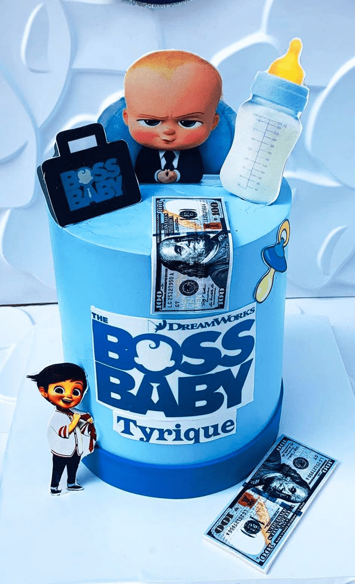 Inviting The Boss Baby Cake