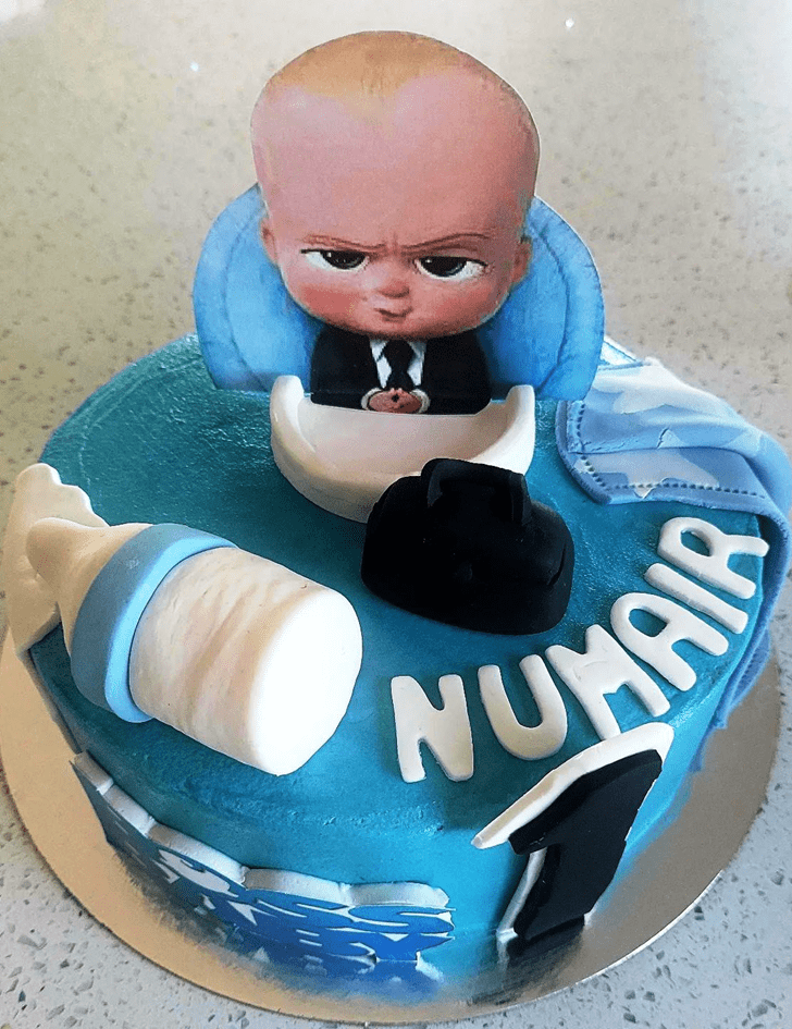 Magnetic The Boss Baby Cake
