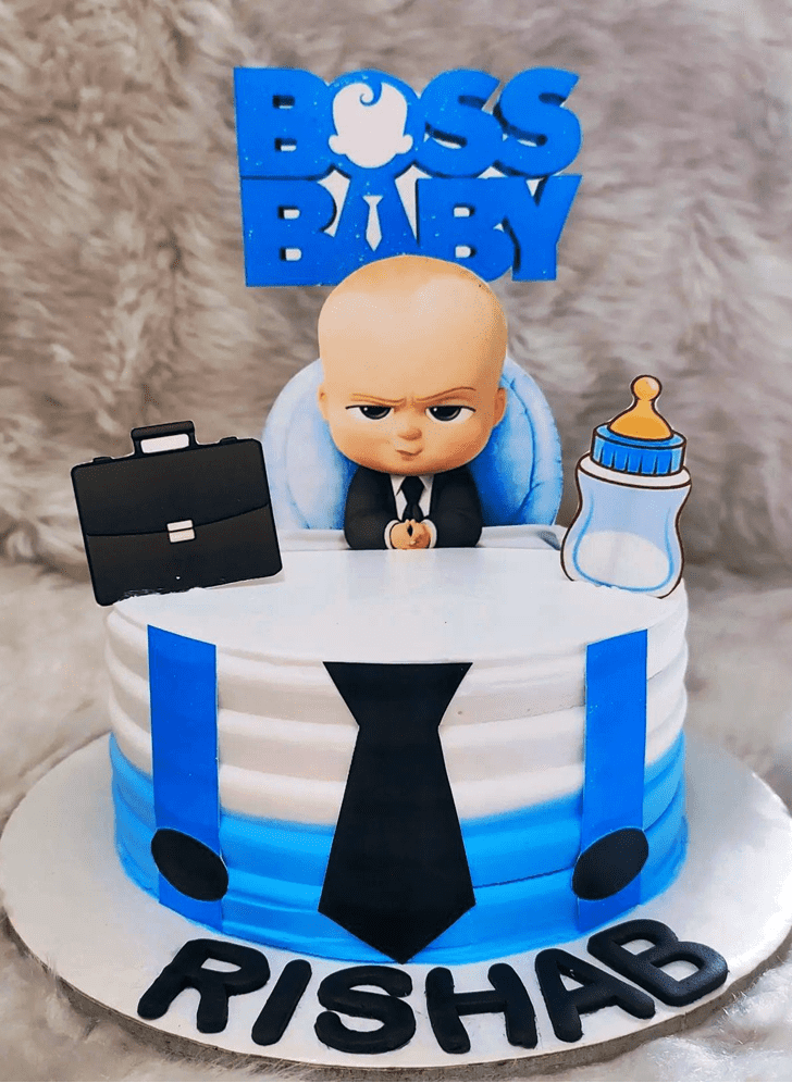 Magnificent The Boss Baby Cake