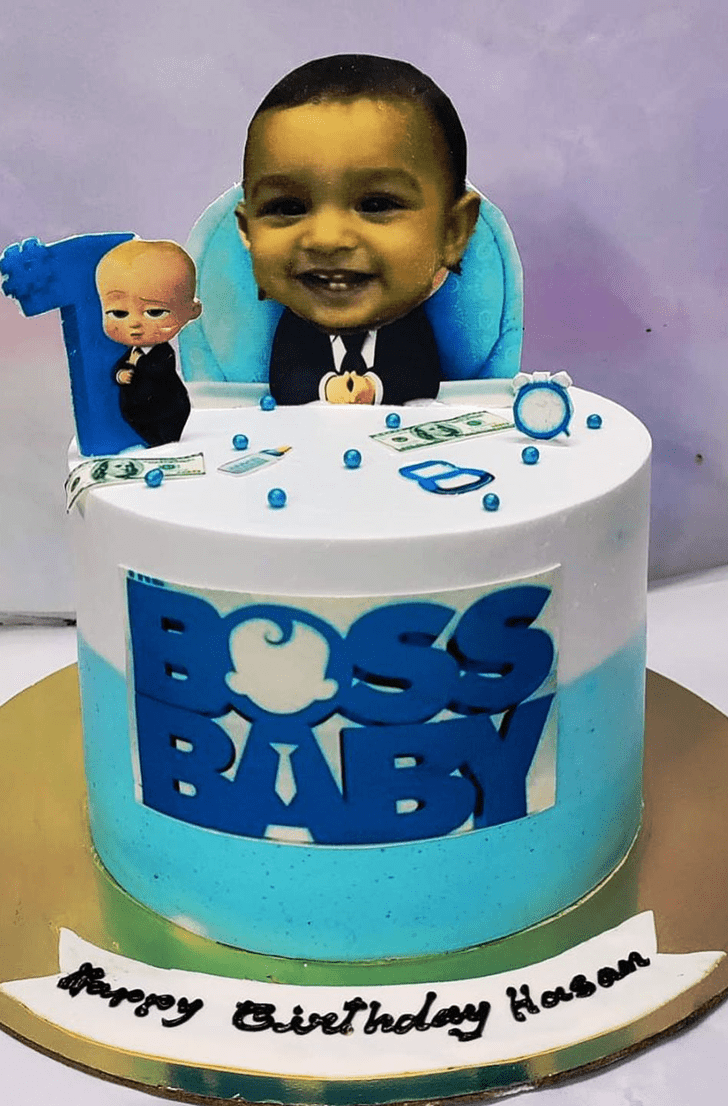 Mesmeric The Boss Baby Cake