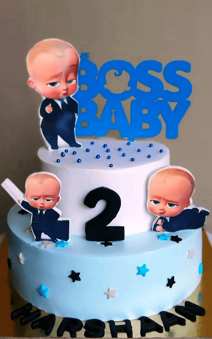 Pleasing The Boss Baby Cake