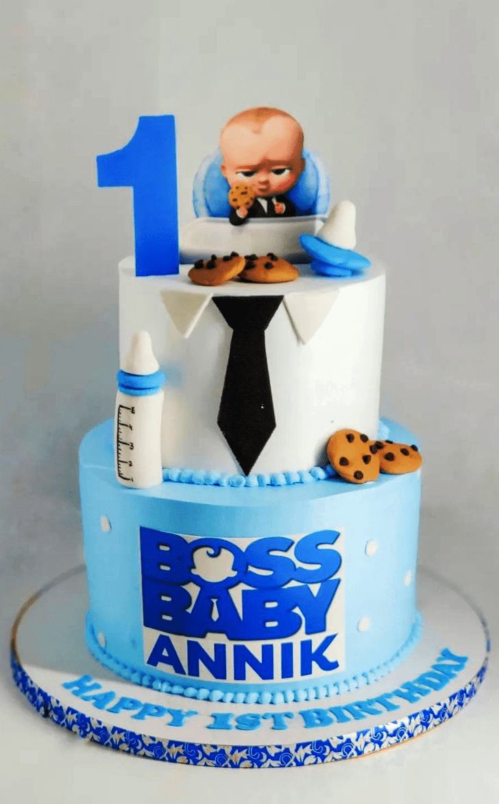 Pretty The Boss Baby Cake