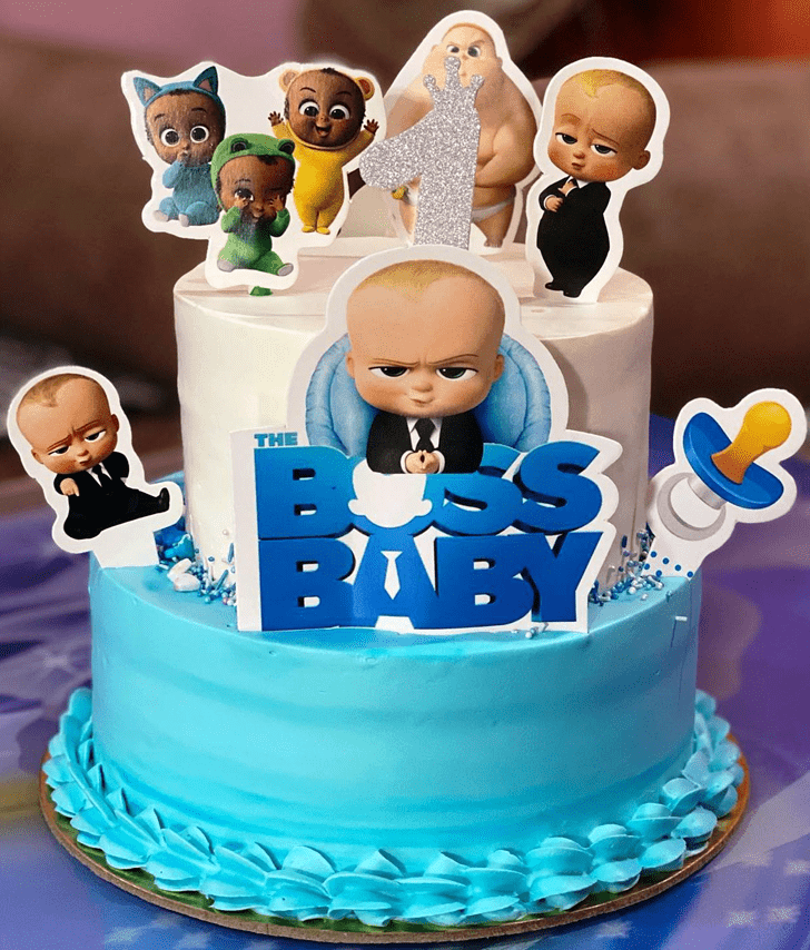 Refined The Boss Baby Cake