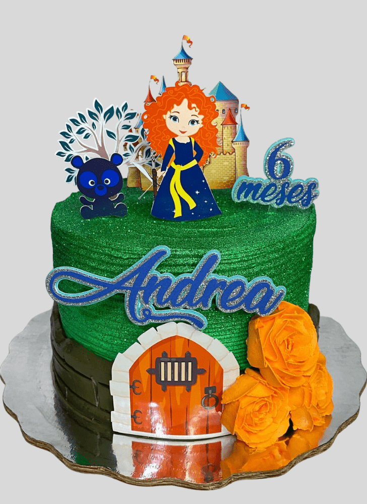 Dazzling Brave Movie Cake