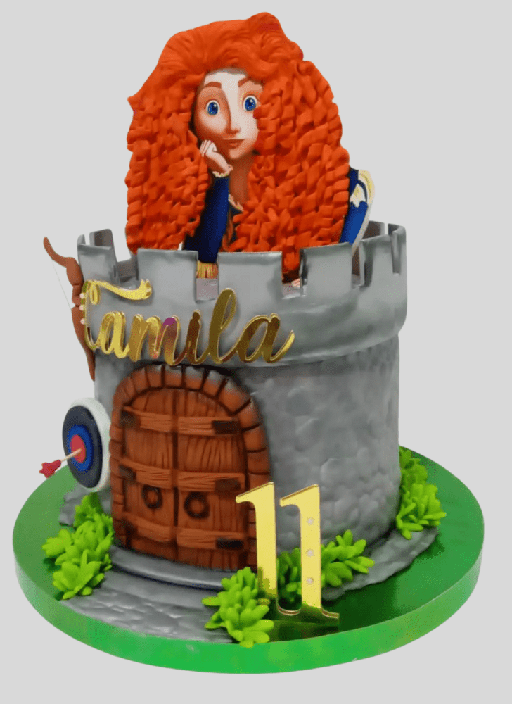 Gorgeous Brave Movie Cake