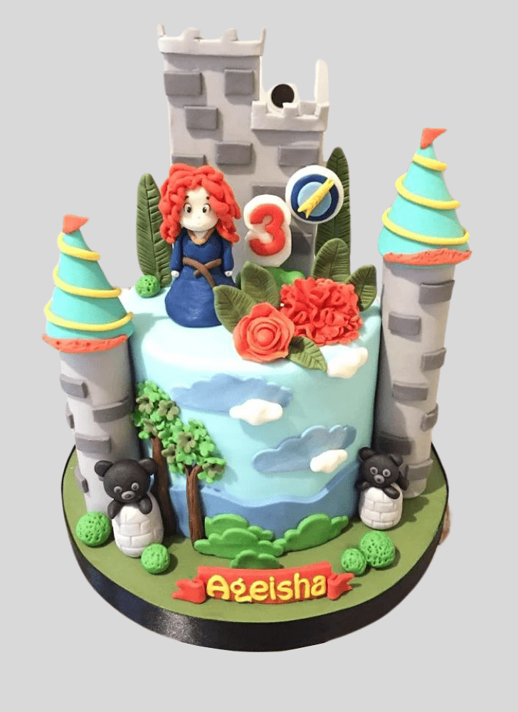 Mesmeric Brave Movie Cake