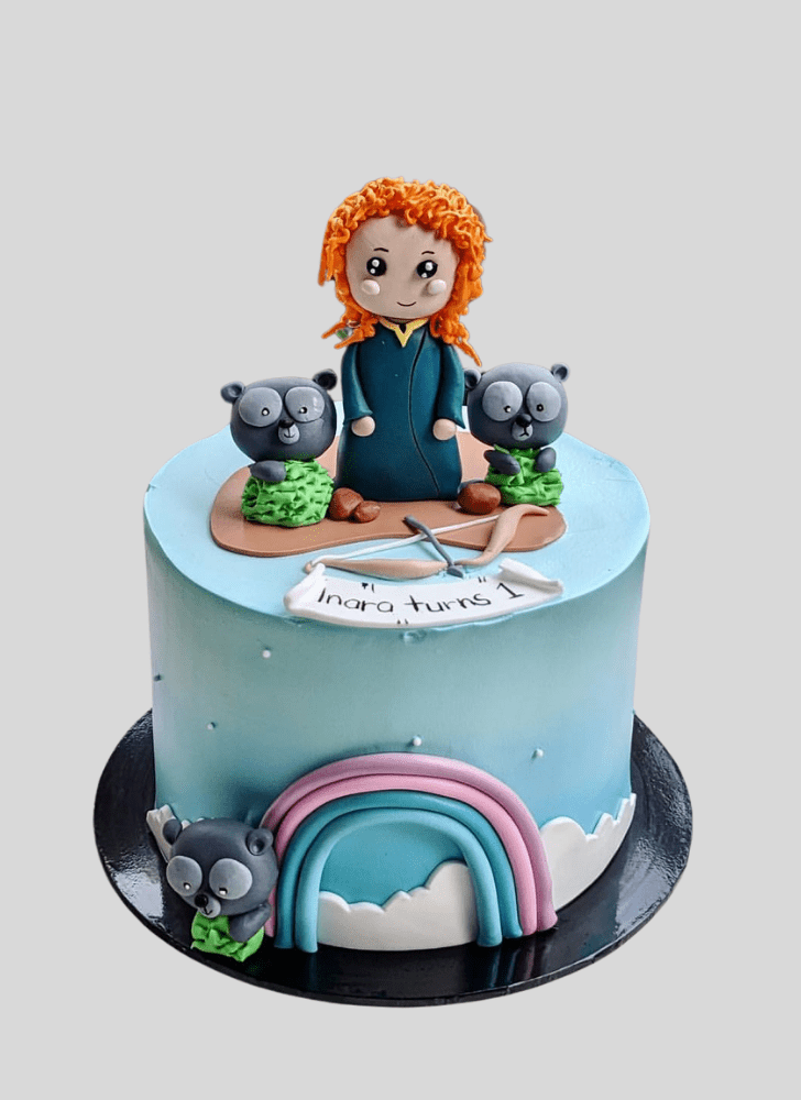 Resplendent Brave Movie Cake