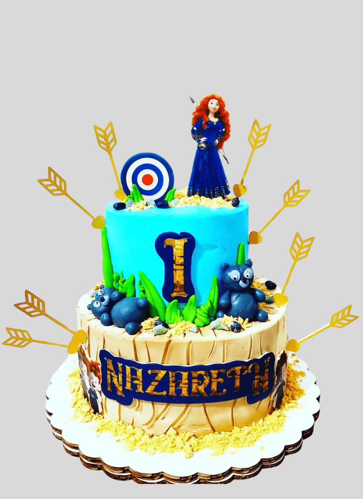 Slightly Brave Movie Cake