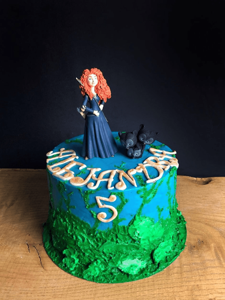 Angelic Brave Movie Cake