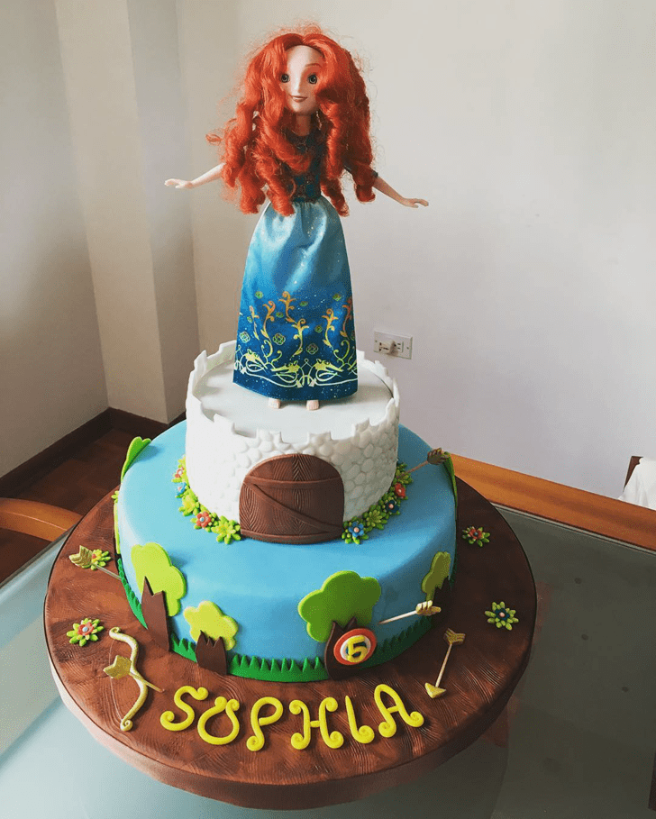 Delightful Brave Movie Cake
