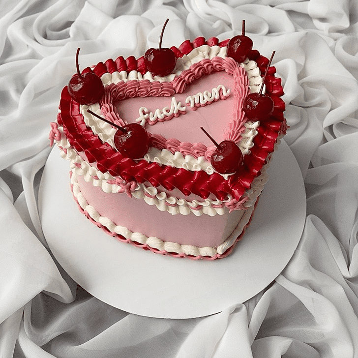 Beauteous Breakup Cake