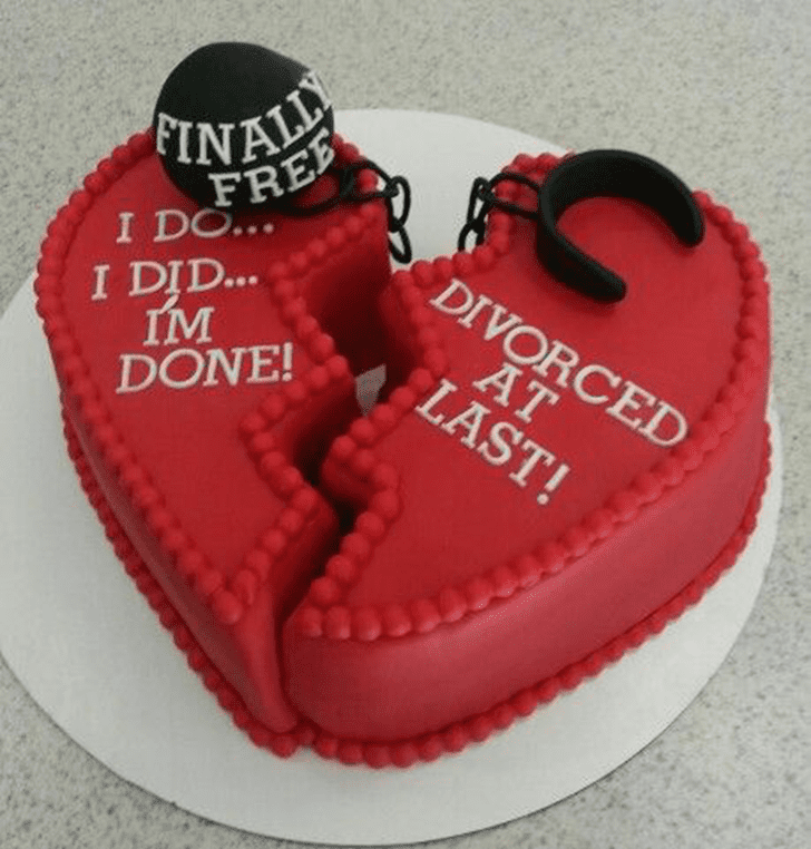 Excellent Breakup Cake