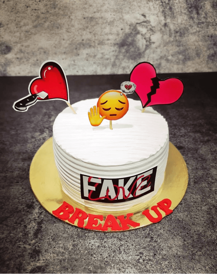 Breakup Cake | When a cake says 