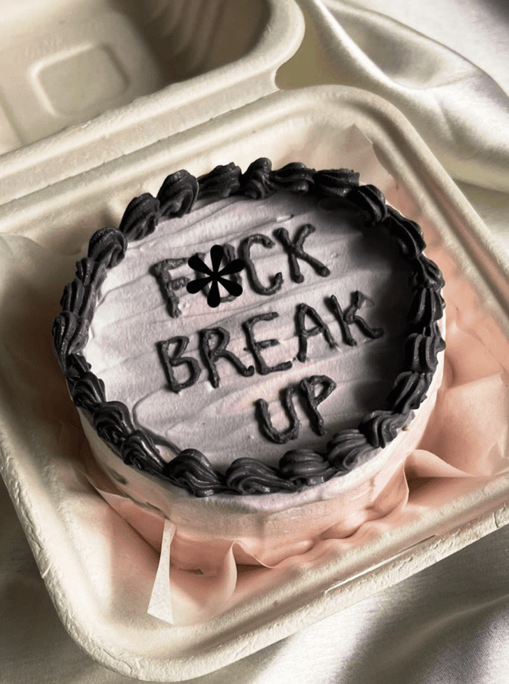 Handsome Breakup Cake