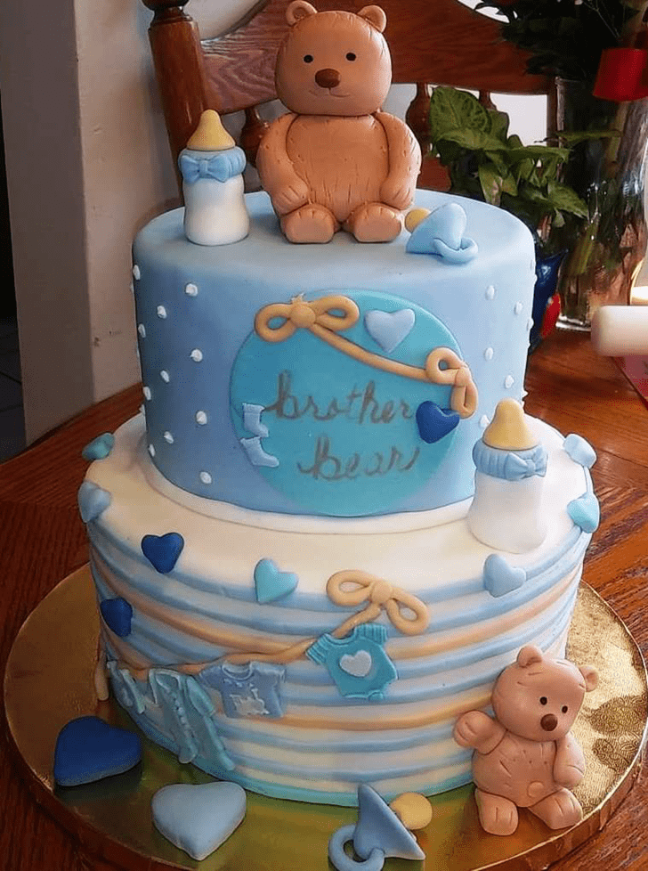 Appealing Brother Bear Cake