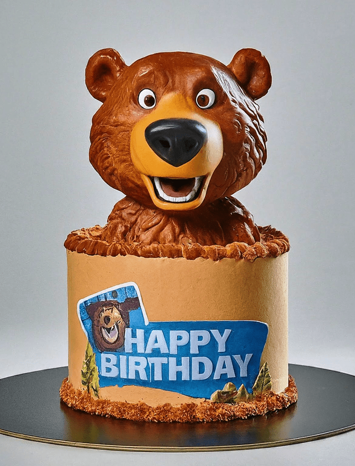 Excellent Brother Bear Cake