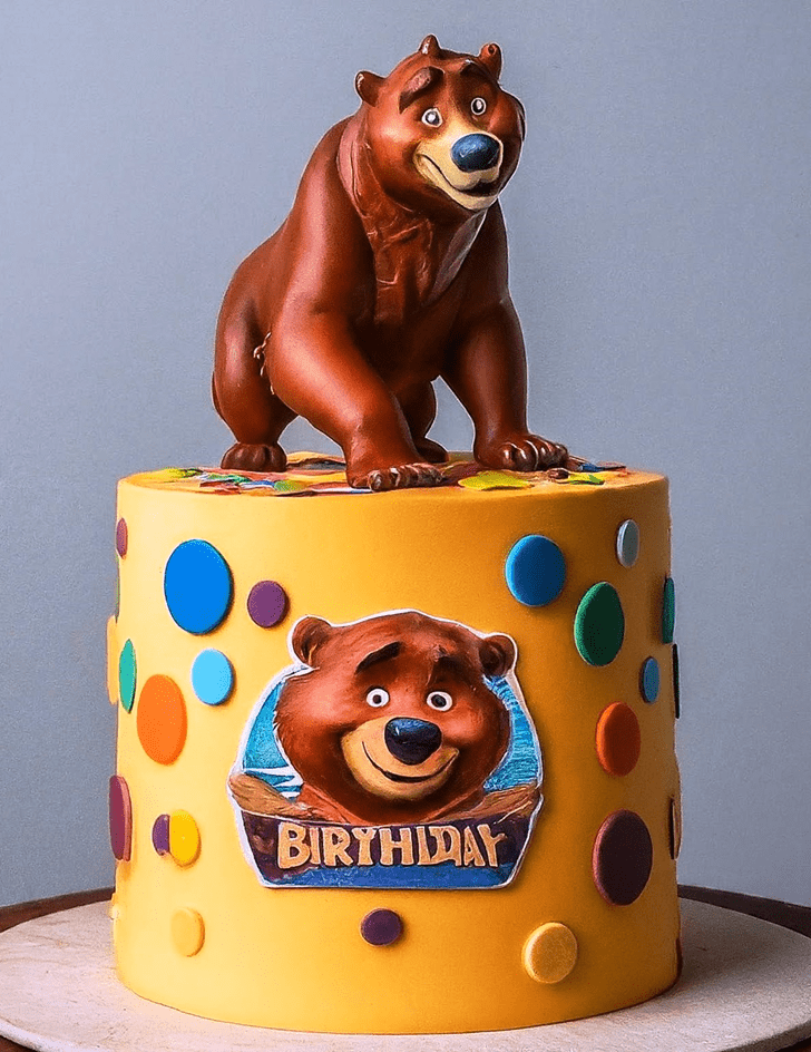 Exquisite Brother Bear Cake