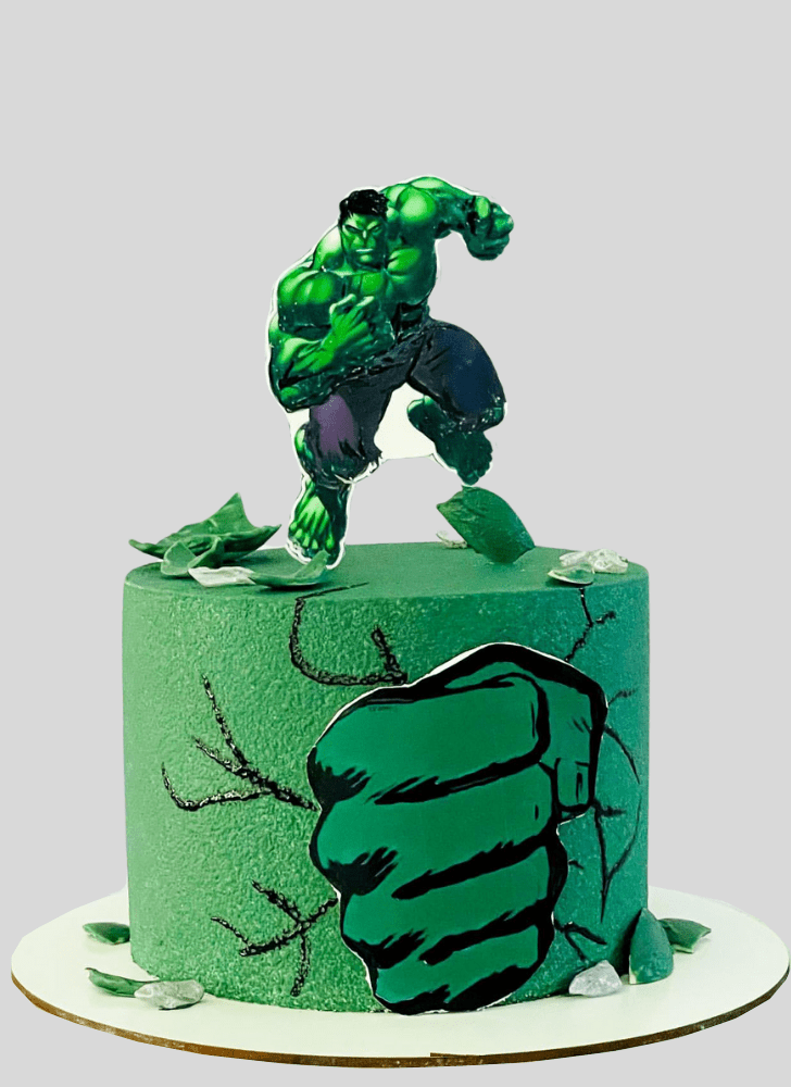 Comely Bruce Banner Cake