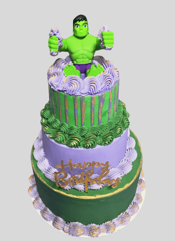 Dazzling Bruce Banner Cake