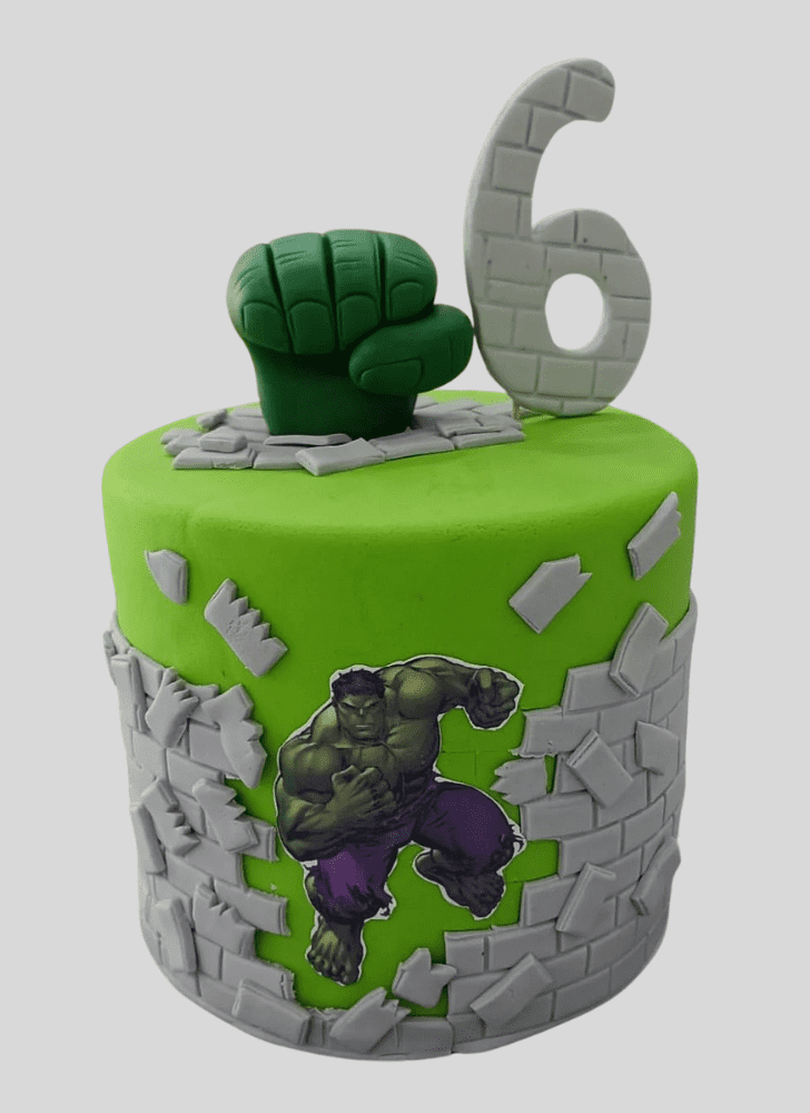 Delicate Bruce Banner Cake